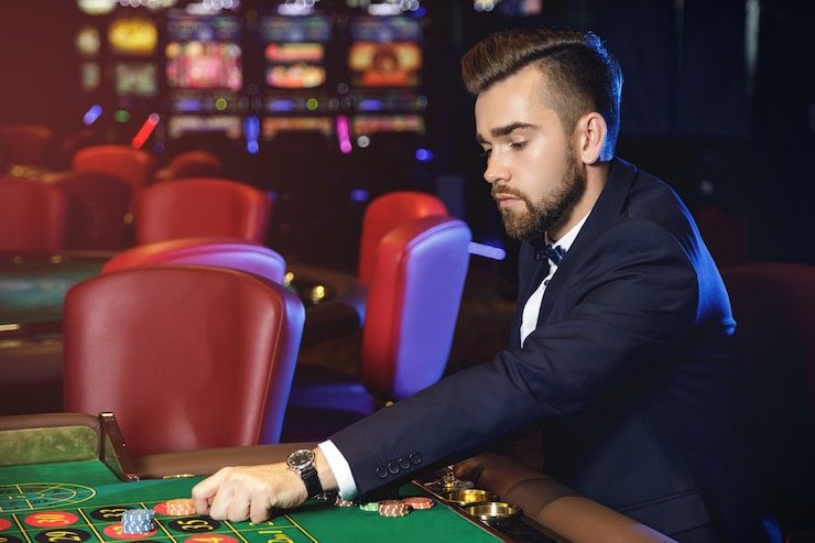 Studio live-dealer tarung mesin jasa hoki dengan dealer profesional dan tampilan HD
